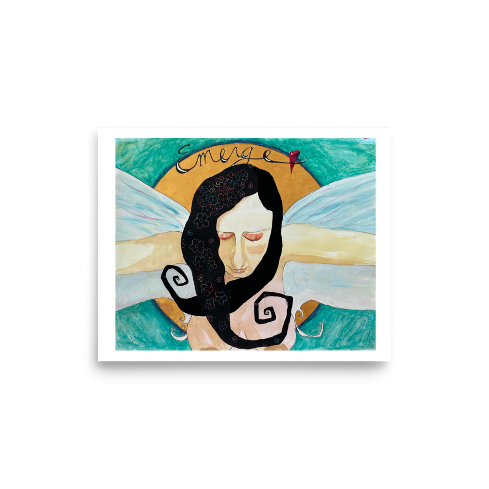 "Emerge" 8 x 10" Poster Print