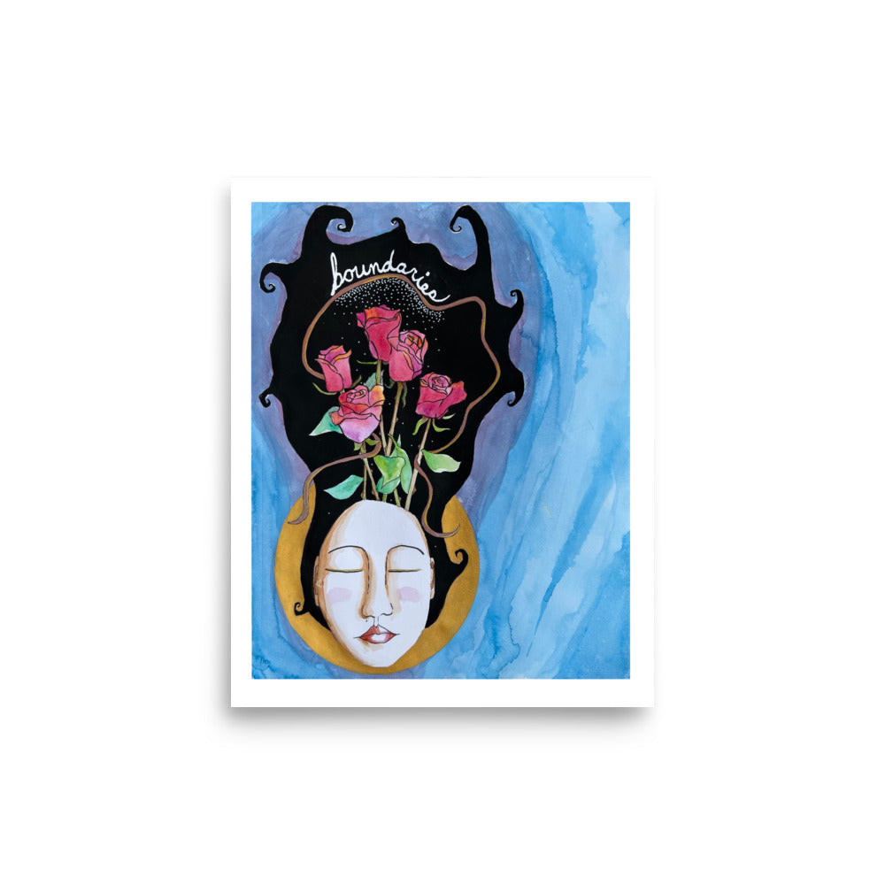 "Boundaries" 8 x 10" Poster Print