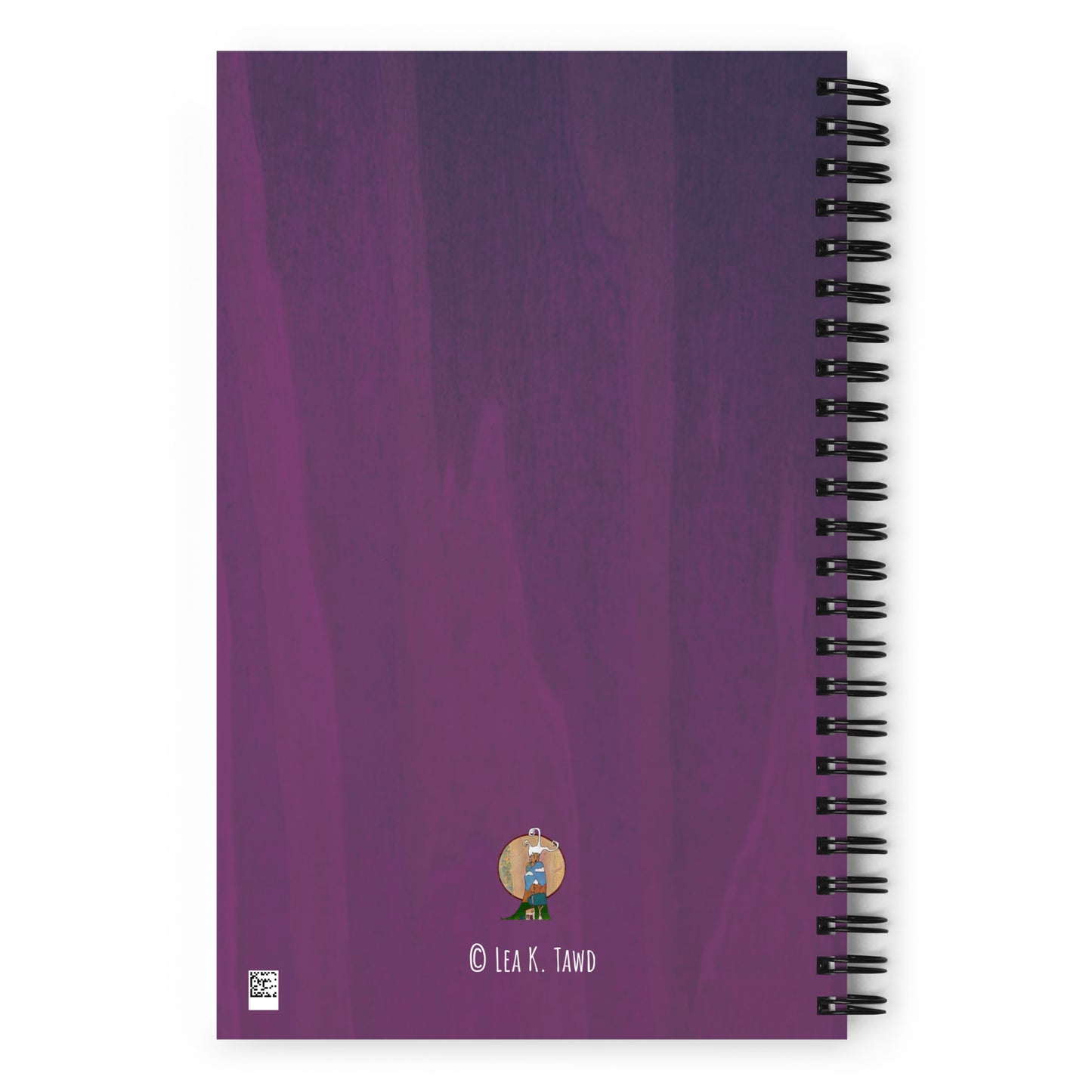 "Luna" Spiral notebook