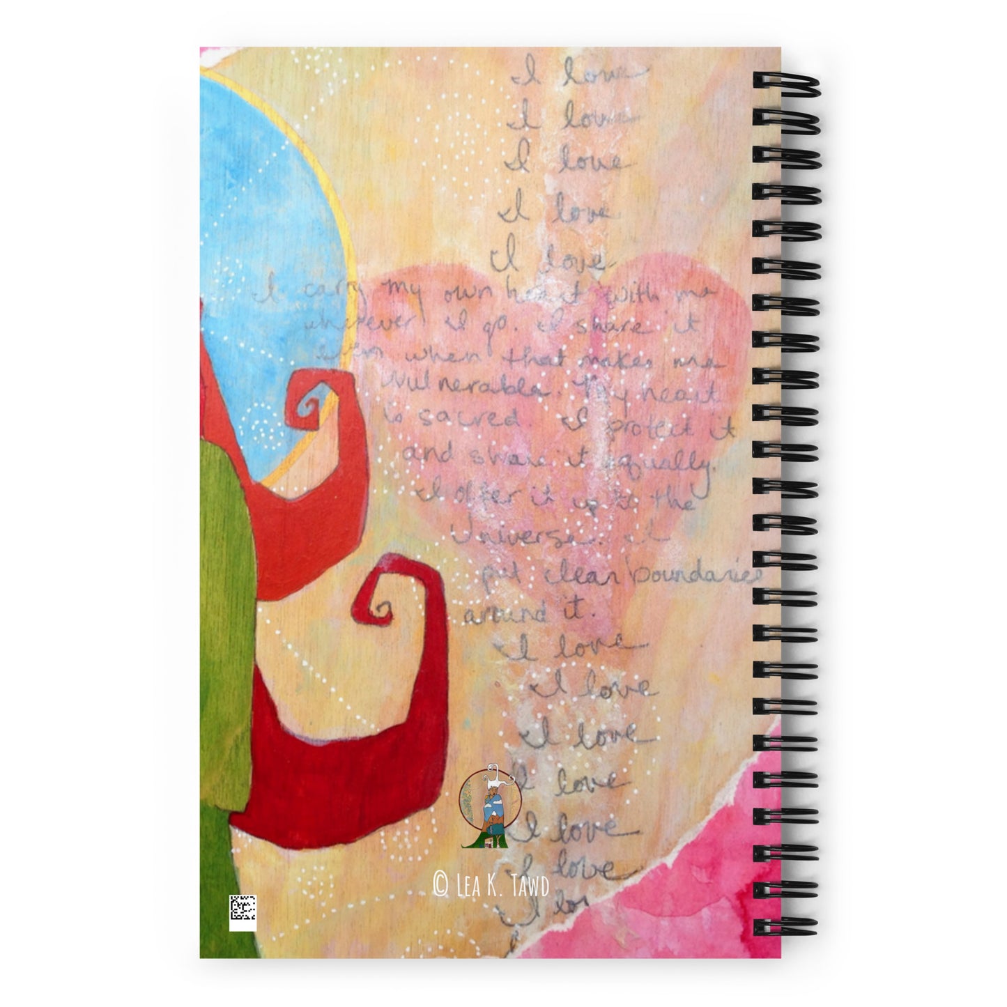I Love - Spiral notebook
