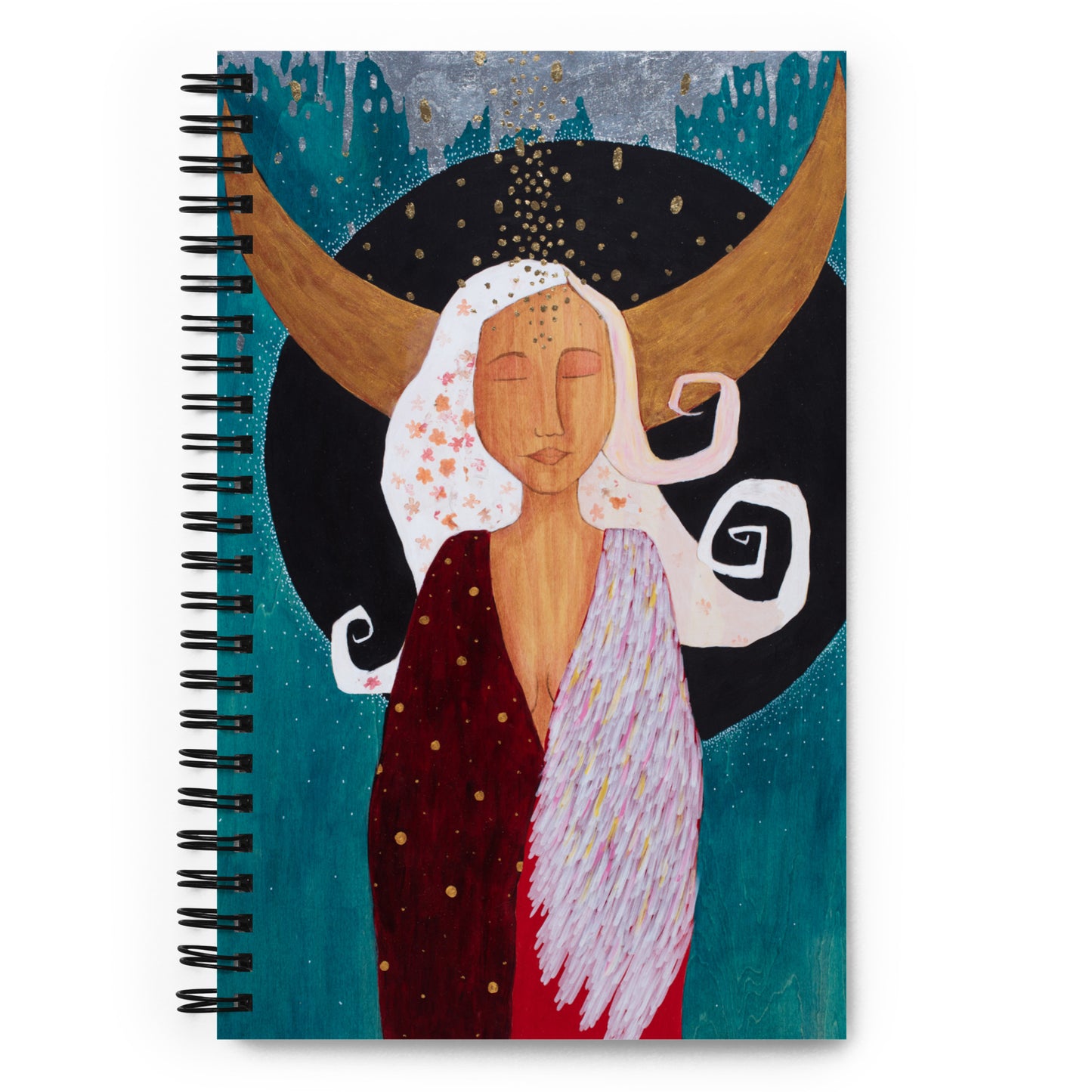 "Transmission" Spiral notebook