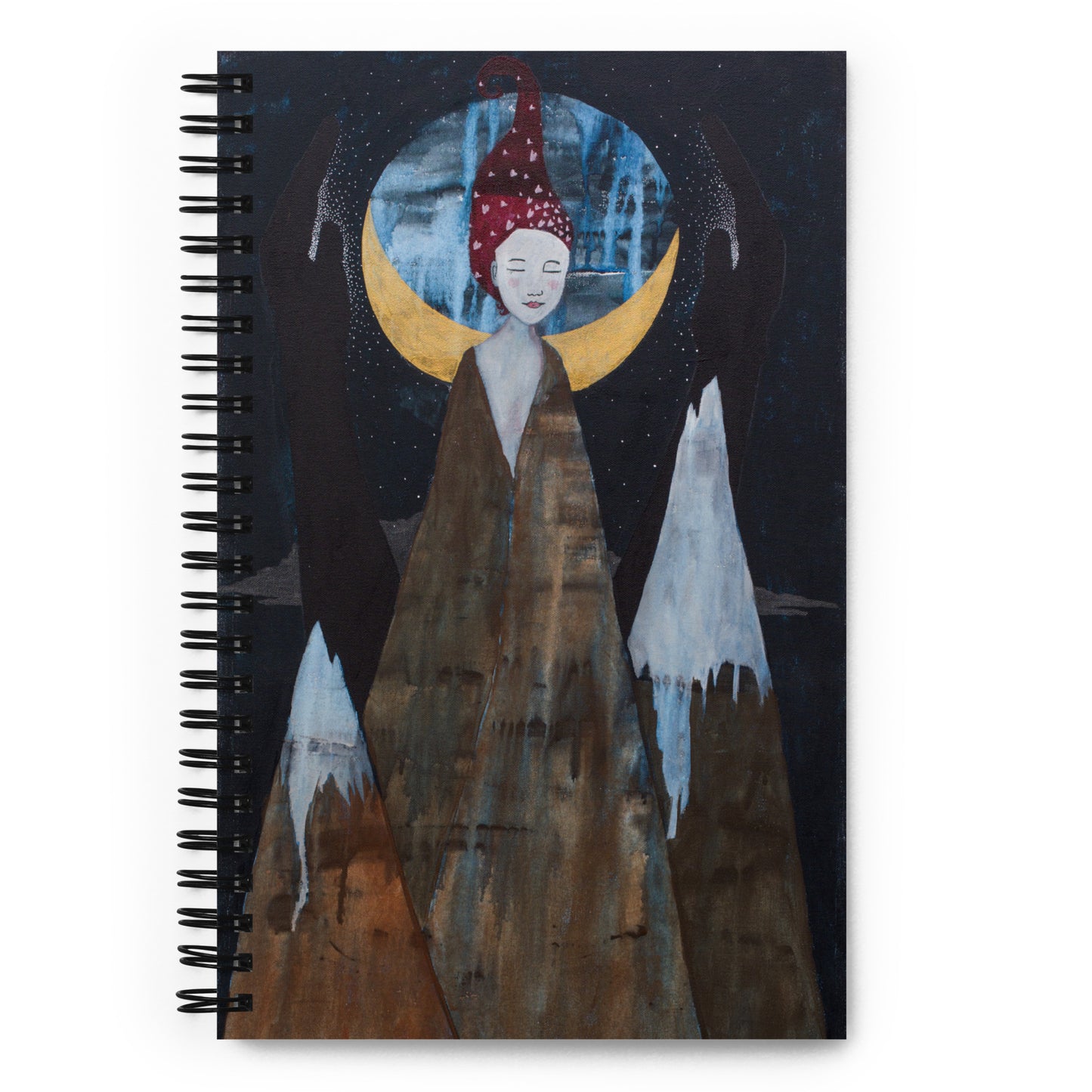 Mountaintop - Spiral notebook