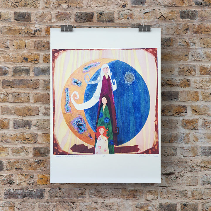 Generations - Mother, Maiden, Crone * Limited Edition Giclee Print * 13 x 19"