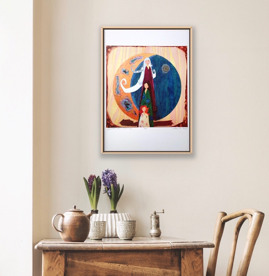 Generations - Mother, Maiden, Crone * Limited Edition Giclee Print * 13 x 19"