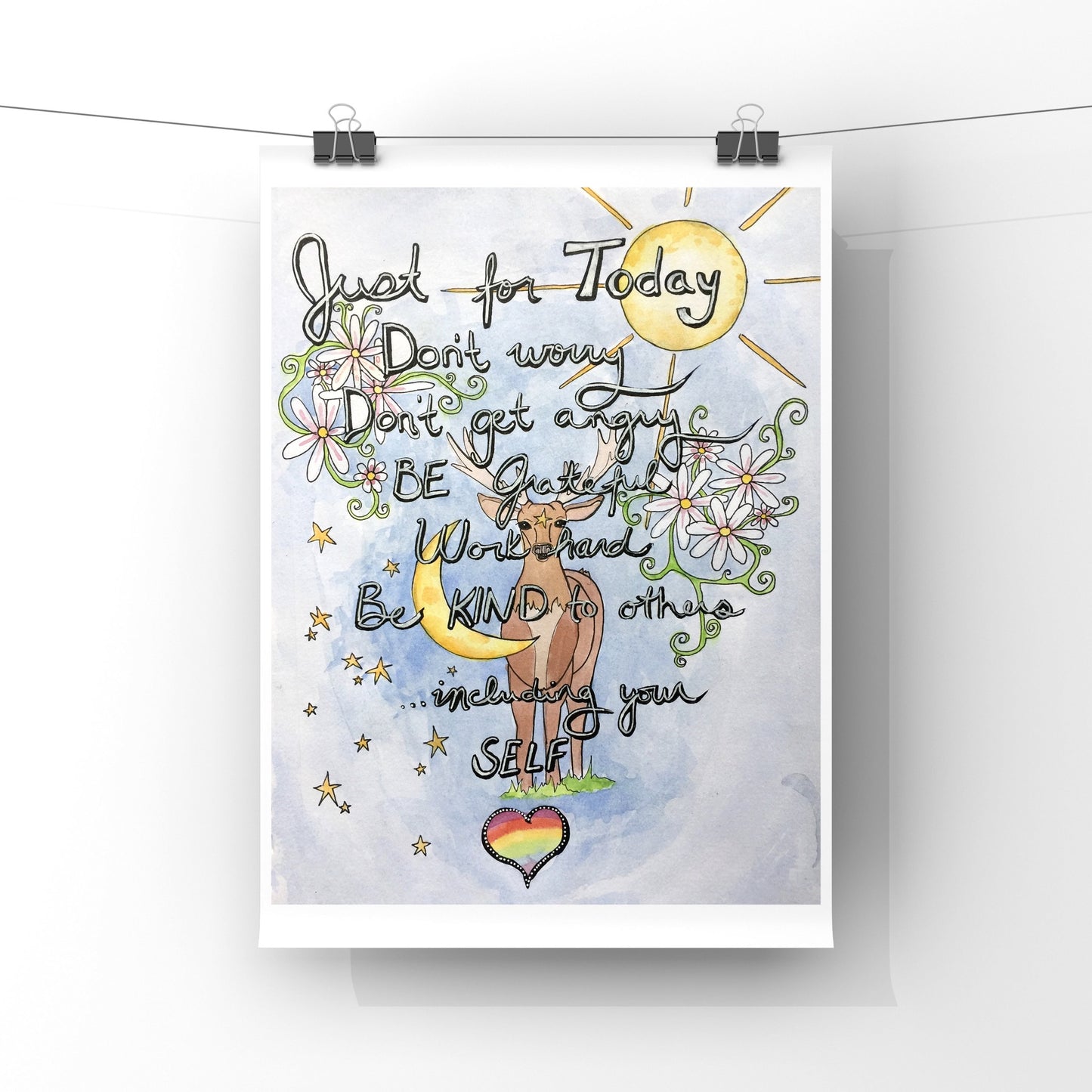 Reiki Ideals - Open Edition Print - 8.5 x 11"