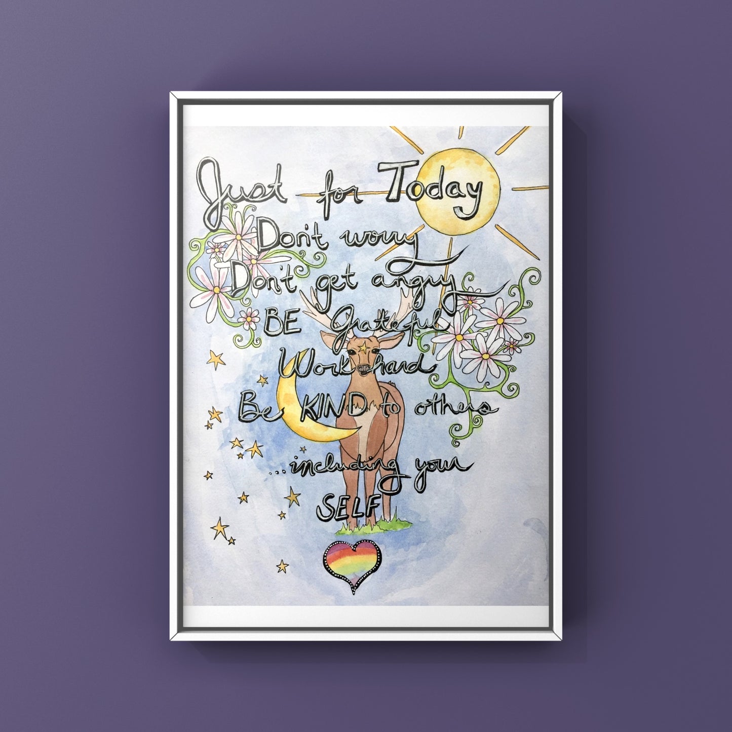 Reiki Ideals - Open Edition Print - 8.5 x 11"