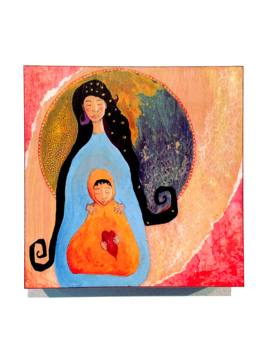 Mother and Child art print 